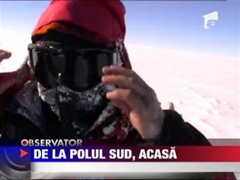 Alpinistii Romeo Dunca si Coco Galescu au ajuns acasa