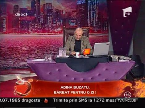 Adina Buzatu , barbat pentru o zi!
