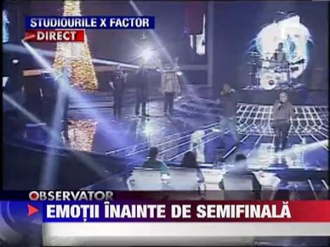 Concurentii de la X Factor se lupta pentru un loc in marea finala