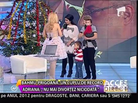 Bahmuteanu vine cu cei doi prichindei, in emisiunea Simonei