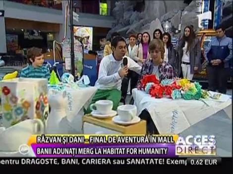 Azi s-a terminat aventura lui Razvan si a lui Dani dintr-un mall