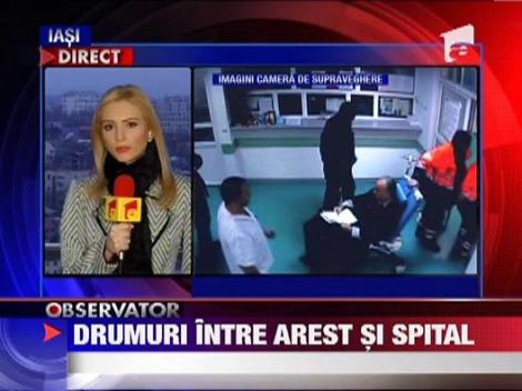 Dinu Damaschi, intre arest si spital