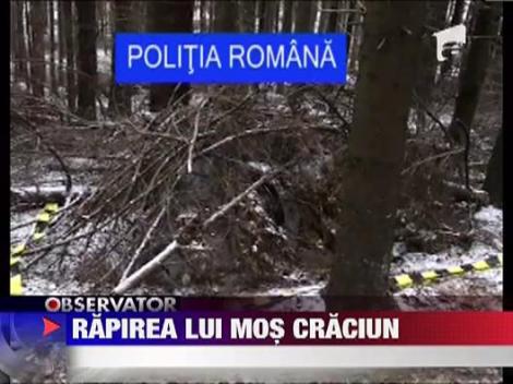Mos Craciun a fost rapit, dupa care abandonat intr-o padure!
