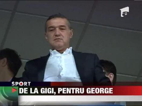 Gigi i-a facut lui Copos urari cu talc de Craciun!