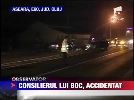 Consilierul lui Emil Boc, implicat intr-un accident de circulatie