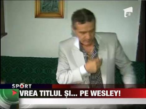 Becali s-a rugat pentru ca Steaua sa ia titlul