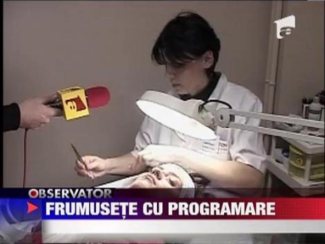 Saloanele de infrumusetare lucreaza la foc continuu