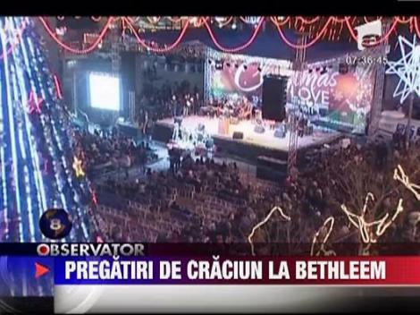 Ultimele pregatiri de Craciun la Bethleem