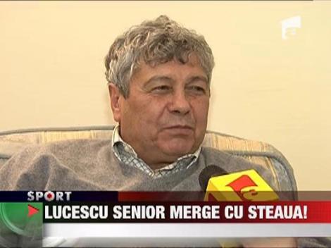 De sarbatori, Mircea Lucescu merge cu Steaua!
