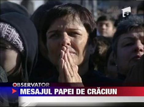 Mesajul Papei de Craciun