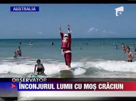 Mos Craciun si-a facut aparitia in mod diferit pe fiecare continent