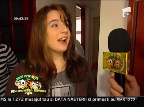 Materian Duta in vizita la scoala de muzica a Analiei Selis