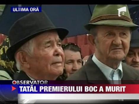 Tatal lui Emil Boc a murit
