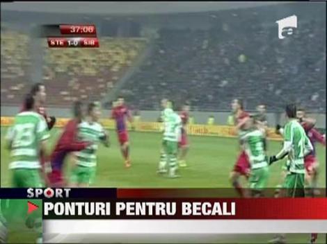 Ponturi pentru Gigi Becali