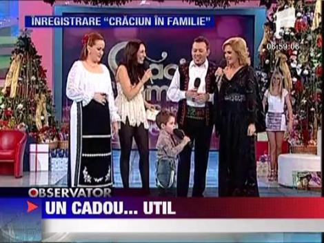 De Craciun, Andra a primit un cadou util de la nepotelul ei Vladut