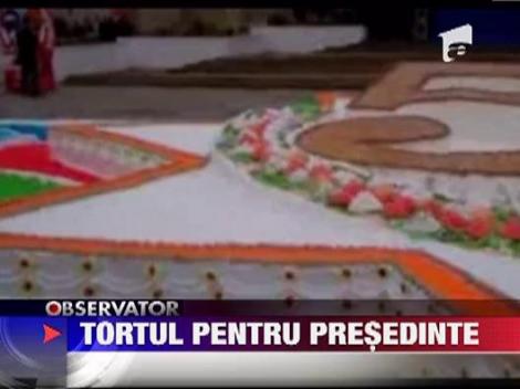 Tort de 50 de metri pentru presedintele Azerbaijanului