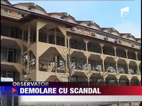 Demolare cu scandal in Constanta
