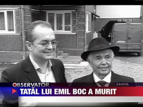 UPDATE /  Tatal lui Emil Boc a murit