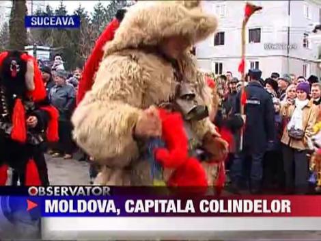 Moldova, invadata de colindatori