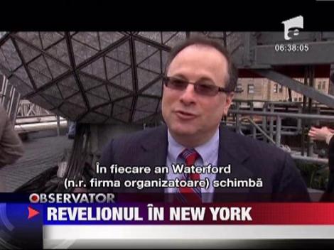 Pregatirile pentru Revelion au intrat pe ultima suta de metri la New York
