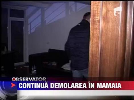 Demolarea hotelului din statiunea Mamaia continua