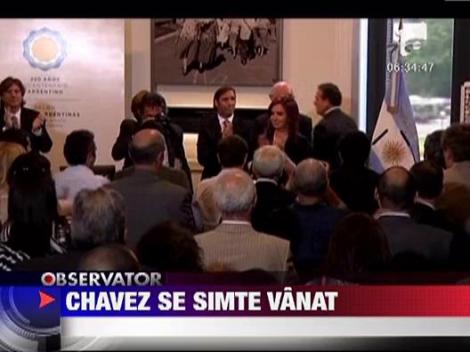Hugo Chavez lanseaza o teorie a conspiratiei in Argentina