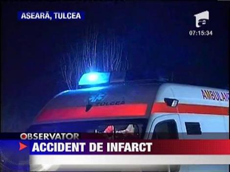 Accident spectaculos in Tulcea