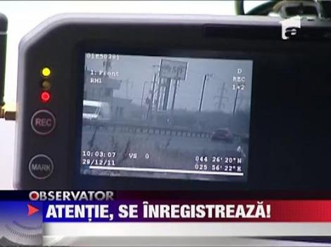 UPDATE / Inregistrari video si audio pe masinile politistilor