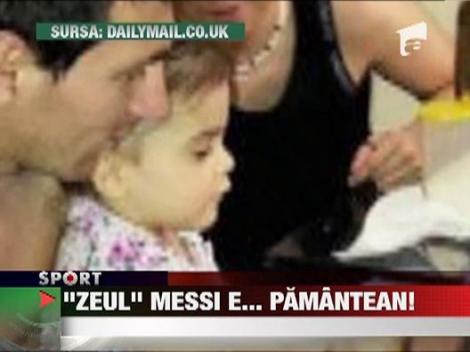 Chiar si Messi este slab in fata fetelor