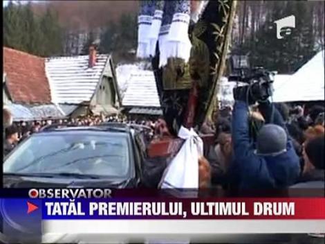 Tatal premierului, ultimul drum