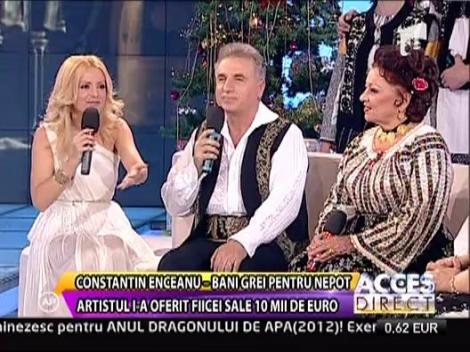Constantin Enceanu i-a oferit fiicei sale 10 mii de euro