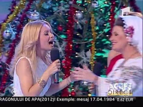 Steliana Sima si Gabi Firea, la Acces Direct