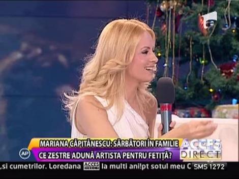 Mariana Capitanescu, sarbatori in familie