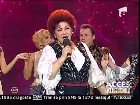 Elena Merisoreanu a cantat la Acces Direct