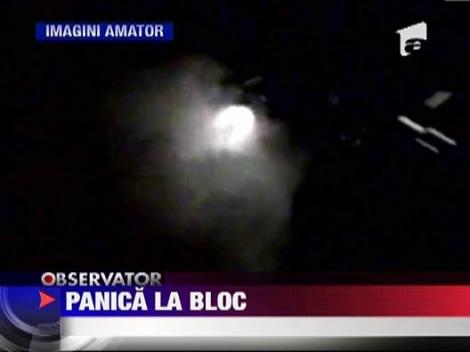 Incendiu in cartierul Rahova din Bucuresti