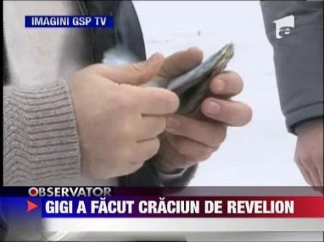 Gigi Becali a facut Craciun de Revelion