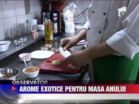 Arome exotice pentru masa de Revelion