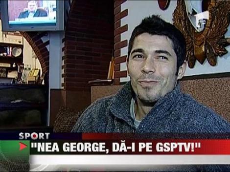 Ovidiu Herea ii face urari patronului George Copos