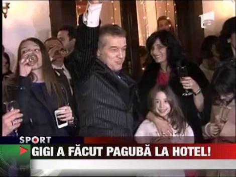 Gigi Becali a facut paguba mare la hotelul din Poiana Brasov
