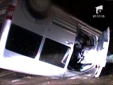 Accident spectaculos in Tulcea