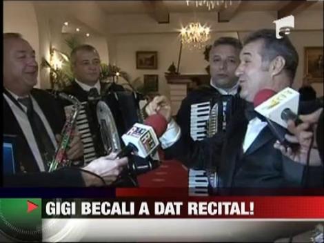 Gigi Becali a facut show de Revelion!