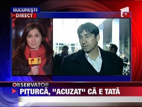 Piturca, dat in judecata pentru a recunoaste copilul amantei