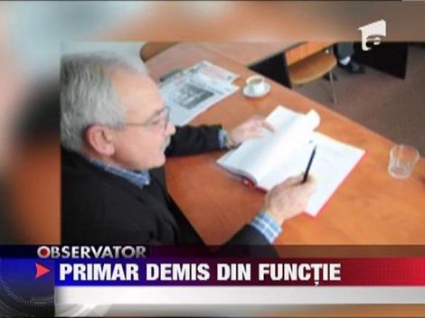 Primar demis din functie in Orsova