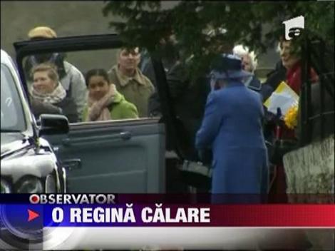 Regina Elisabeta a II-a a Marii Britanii a inceput anul calare