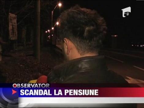 Scandal la pensiune, in Piatra Neamt