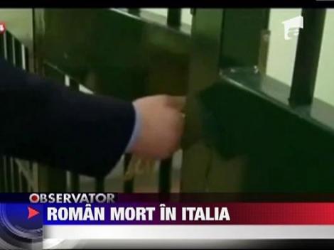 Un roman s-a sinucis in noaptea de Revelion, in Italia