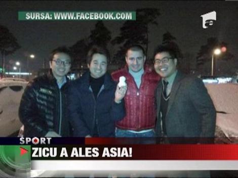 Zicu, se simte bine printre coreeni