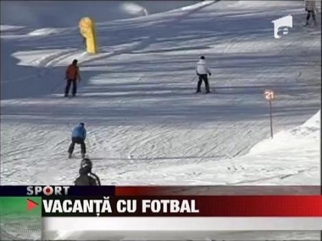 Hagi si Popescu au trecut pe schiuri in 2012