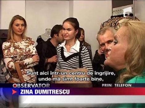 UPDATE / Zina Dumitrescu, vizitata de fiu