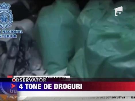 Captura record de droguri in Spania